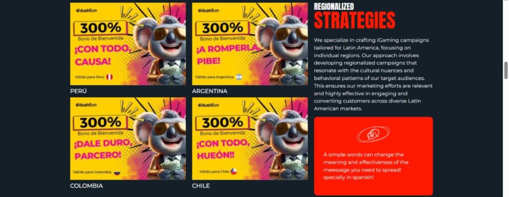 iGaming marketing in Latin America